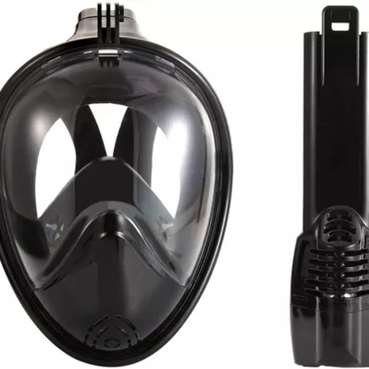 GENERICO - Mascara Buceo Fullface Máscara Lentes De Buceo Soporte Gopro