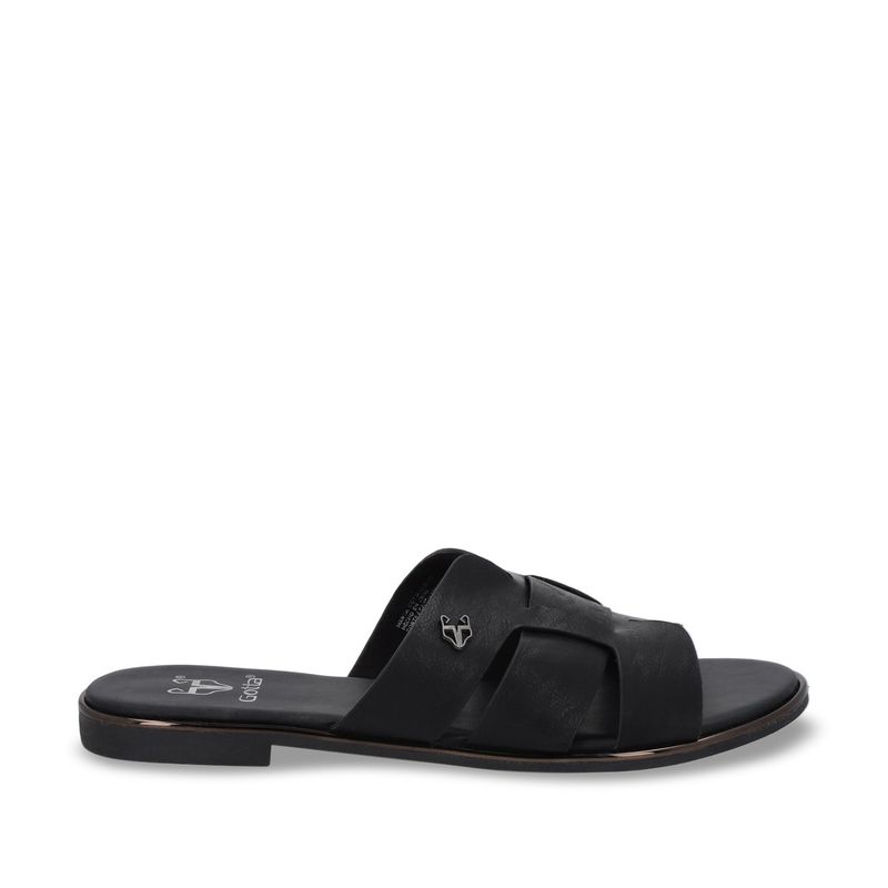 GOTTA - Sandalia Mujer Negra Plana 55210 Gotta