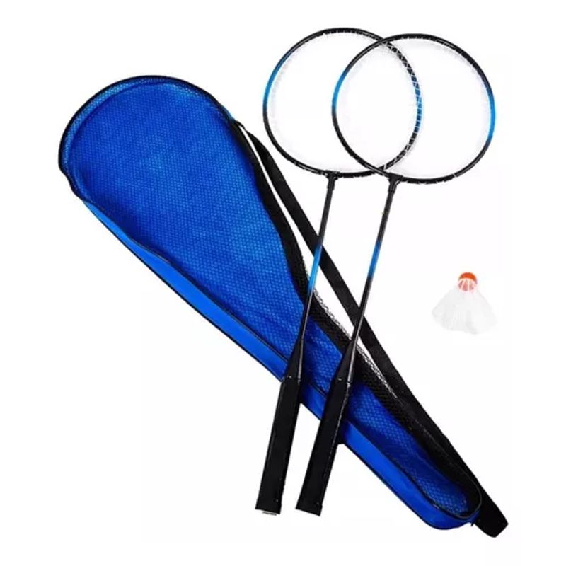 GENERICO - Raqueta Badmiton Pask De 3 +raqueta Plumilla +bolso