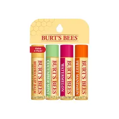 BURTS BEES - PACK X3 BALSAMO LABIAL DE SUPER FRUTA 4 Pack 4x015oz