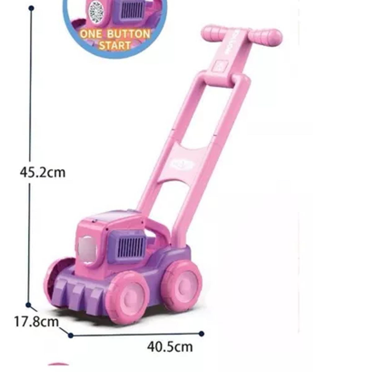 GENERICO - Carrito Corta Cesped Lanzador De Burbujas