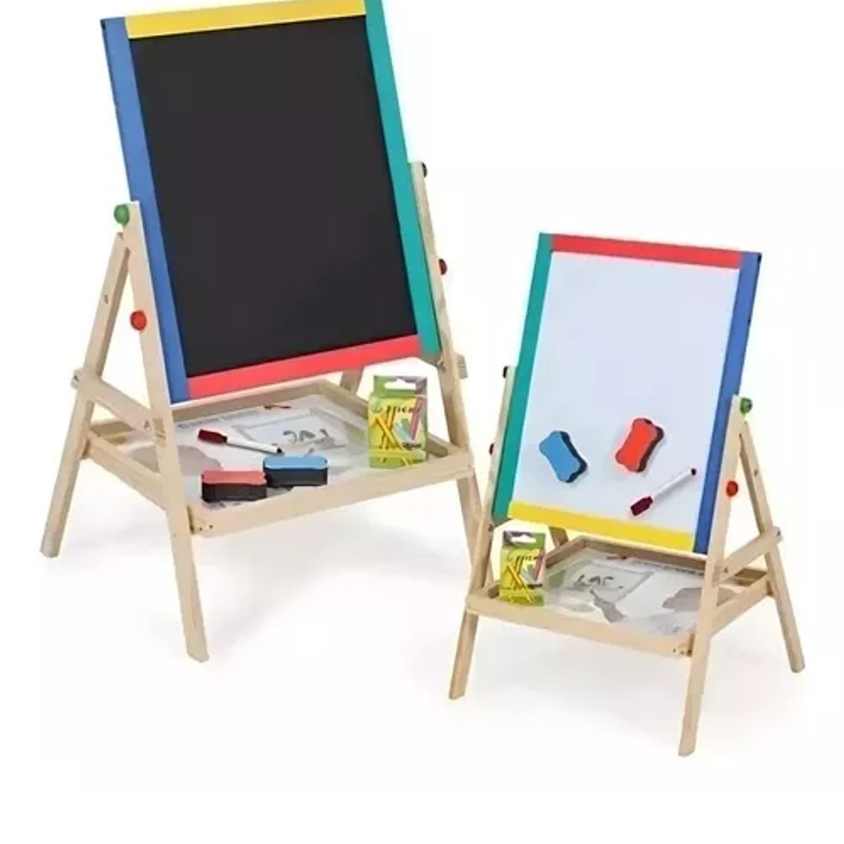 GENERICO - Pizarra Atril Para Niño Magnetica Doble tizaplumón