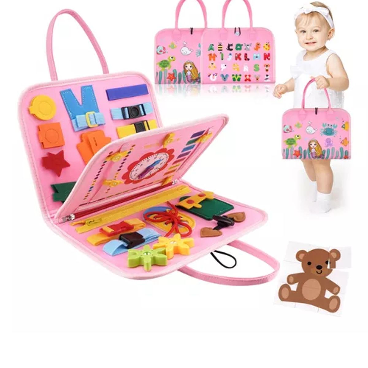 GENERICO - Libro Educativo E Interactivo 3d Para Niños