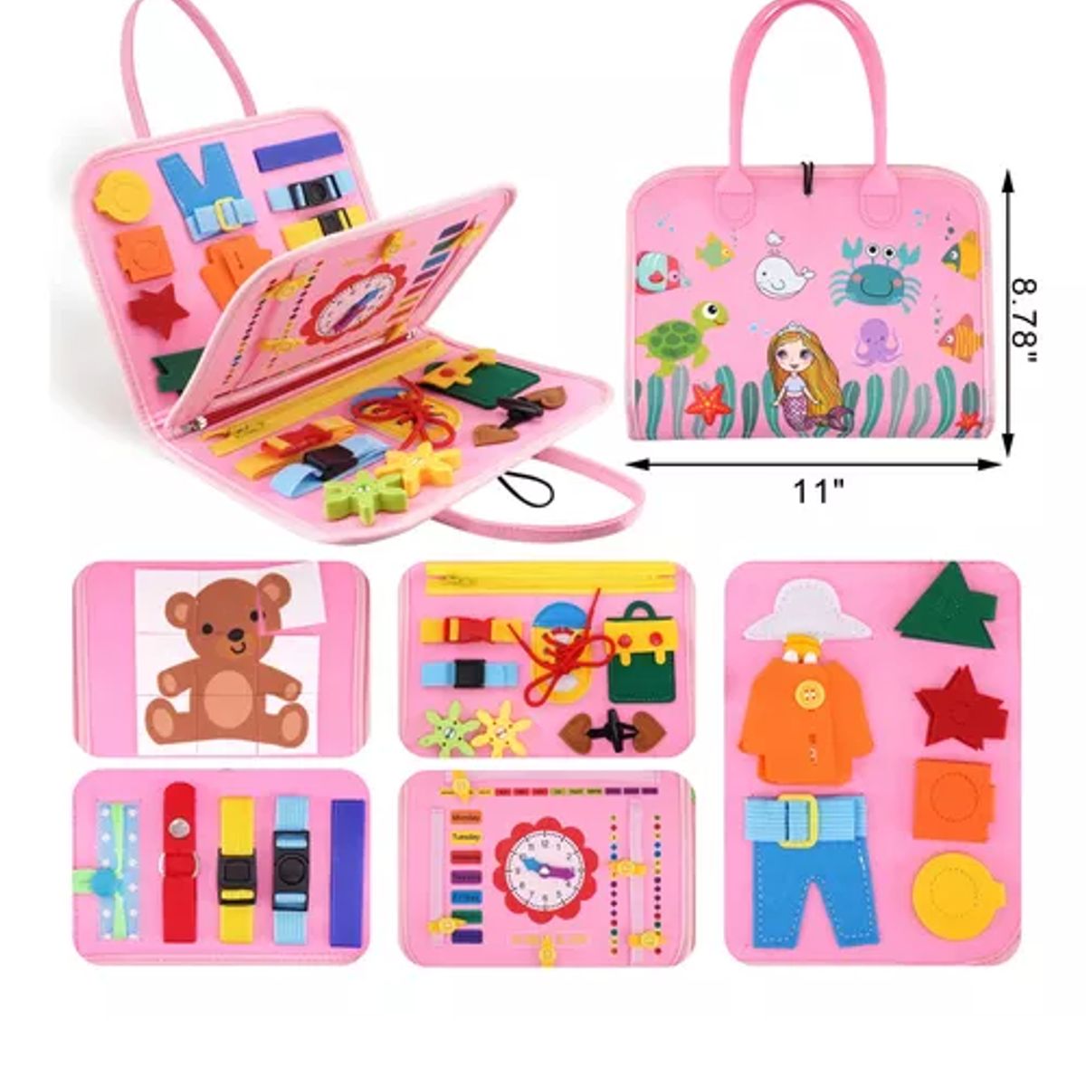 GENERICO - Libro Educativo E Interactivo 3d Para Niños