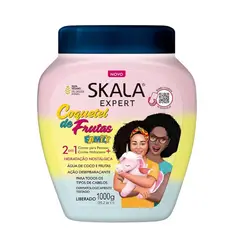 SKALA - Mascara Capilar Coctel de Frutas 1000ml 2 en 1 Nutricion Brillo