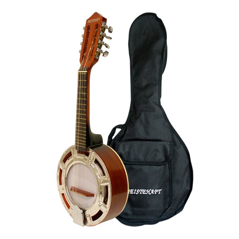 MEISTEHAFT - BANYO 8 CUERDAS CON FUNDA B-8C MEISTEHAFT