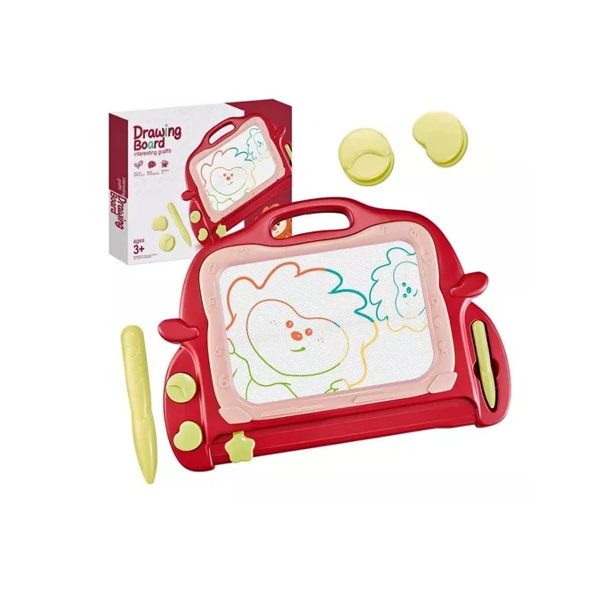 GENERICO - Pizarra Magica Magnética Borrable Para Niños Niñas Divertida