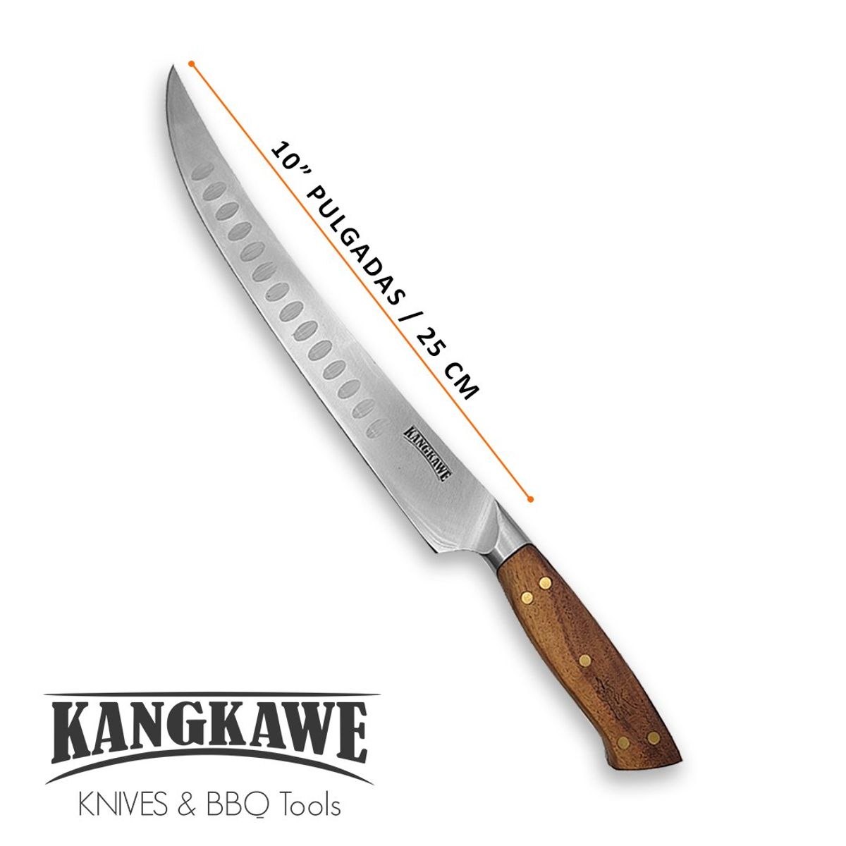 KANGKAWE - Cuchillo 10 Carnicero Curvo Pro