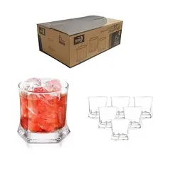 GENERICO - Set 6 Vaso Vivaldi Rocks Deli Glass Import 250cc