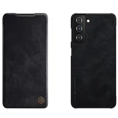 NILLKIN - Carcasa Flip Cover Para Samsung S21 Plus - Negro