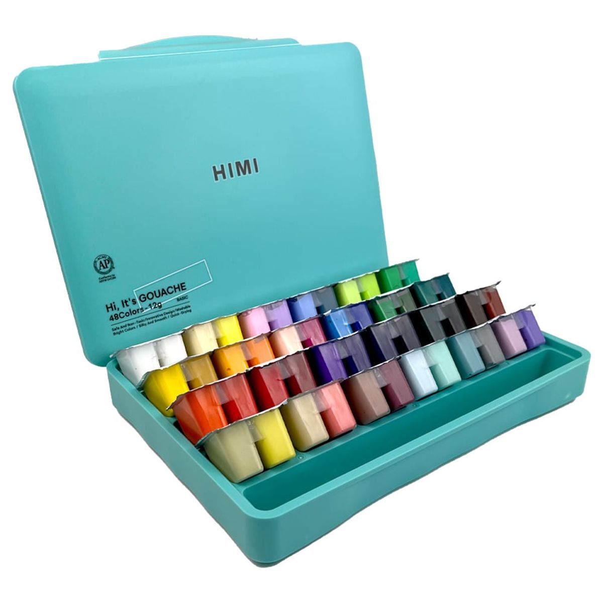 HIMI - Himi - Miya Set Gouache 48 Colores / 12gr Verde