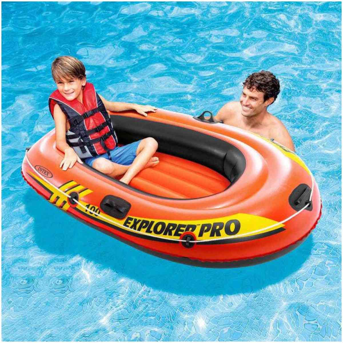 INTEX - Bote Inflable INTEX Explorer Pro 100 160 x 94 x 29 cm