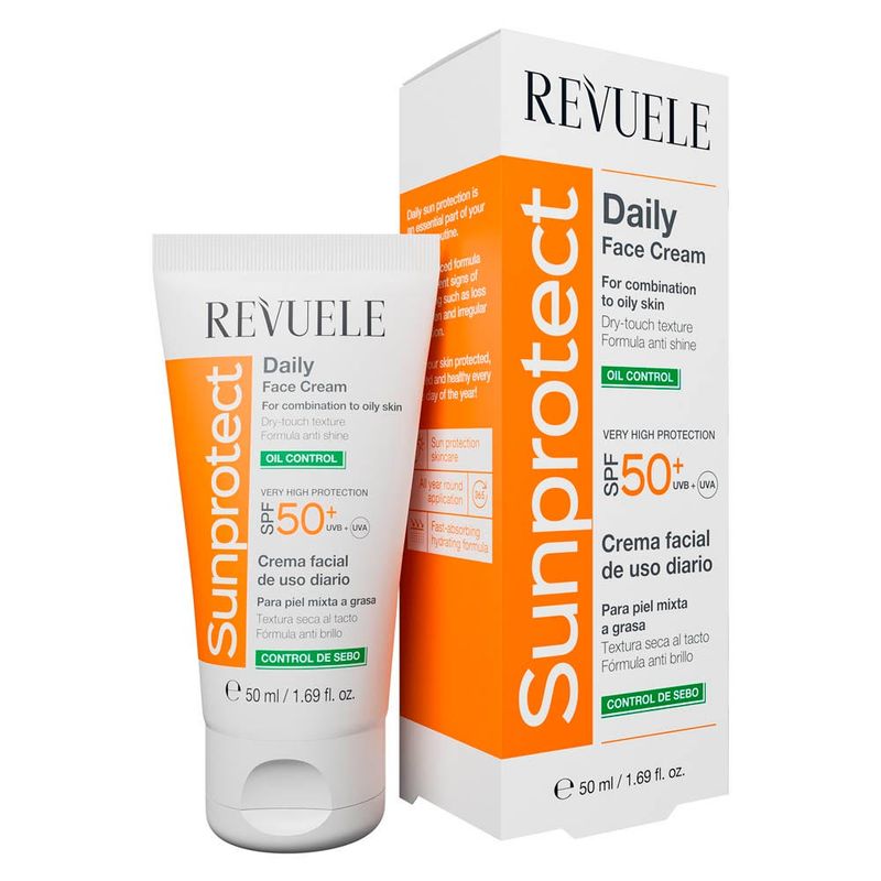 REVUELE - Sunprotect SPF50 Piel Grasa 50Ml