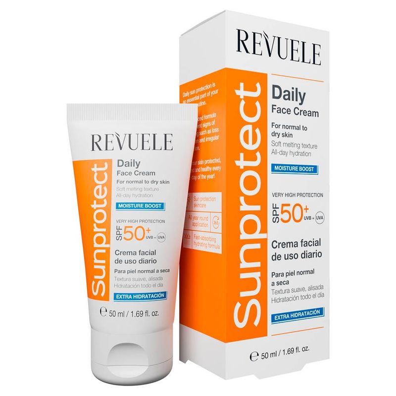 REVUELE - Sunprotect SPF50 Piel Seca 50Ml