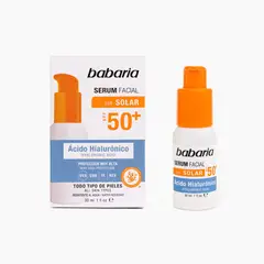 BABARIA - Serum Facial de Protección Solar SPF50 200 ml