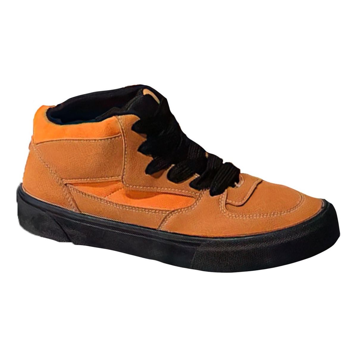 ZAPATOS Y ZAPATILLAS - Zapatillas Hombre Modelo Skater Caña Alta Naranja 7644