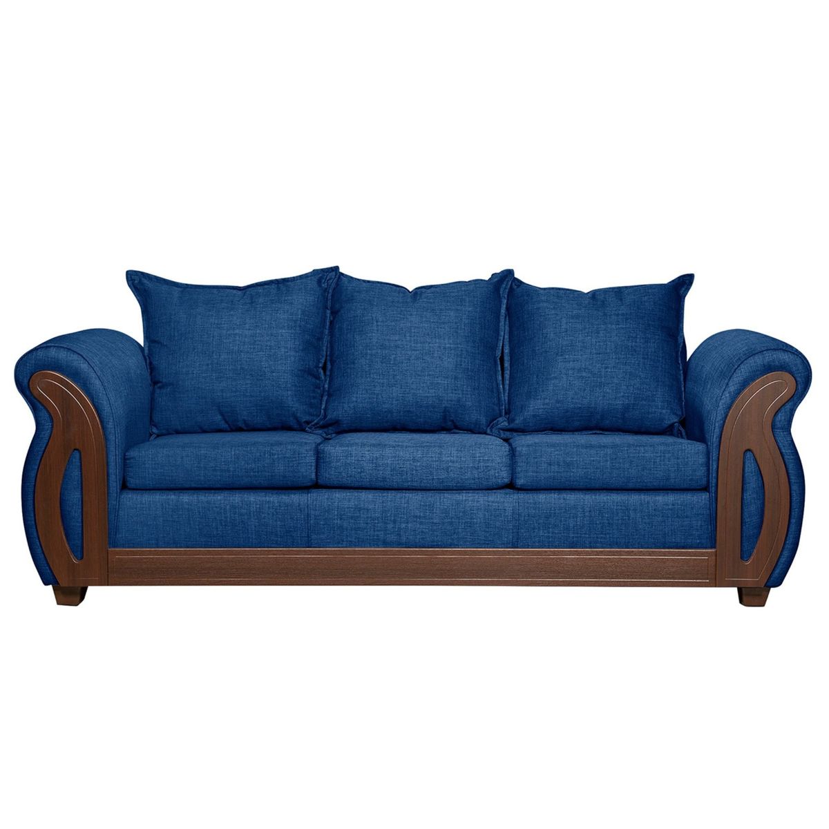 RUZAM MOBEL - SOFÁ 3 CUERPOS ISIDORA AZUL