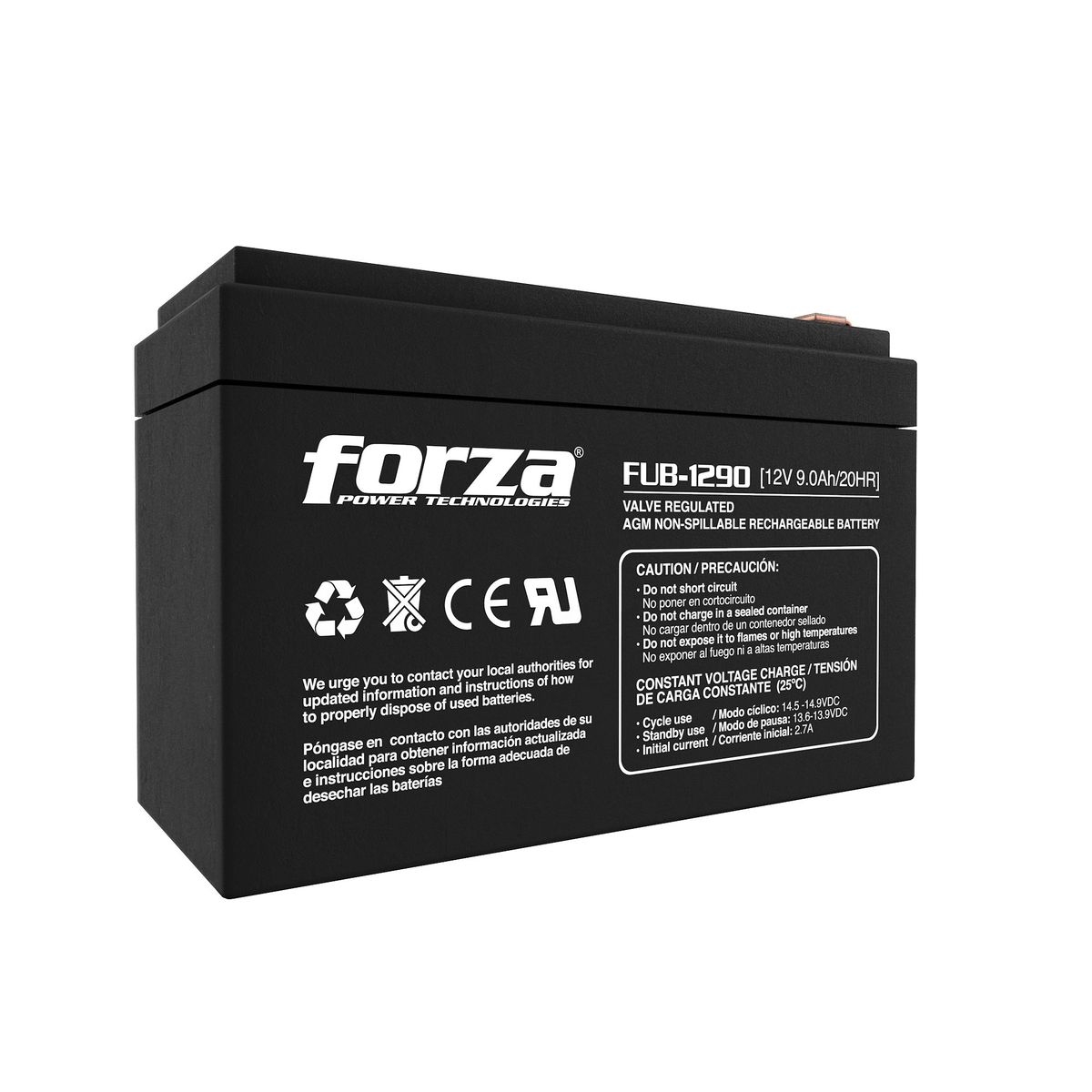 FORZA - Batería Forza FUB-1290 12v