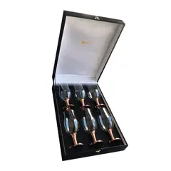 PERFECT CLASS - Set 6 Copones Cerveceros Pie de Cobre