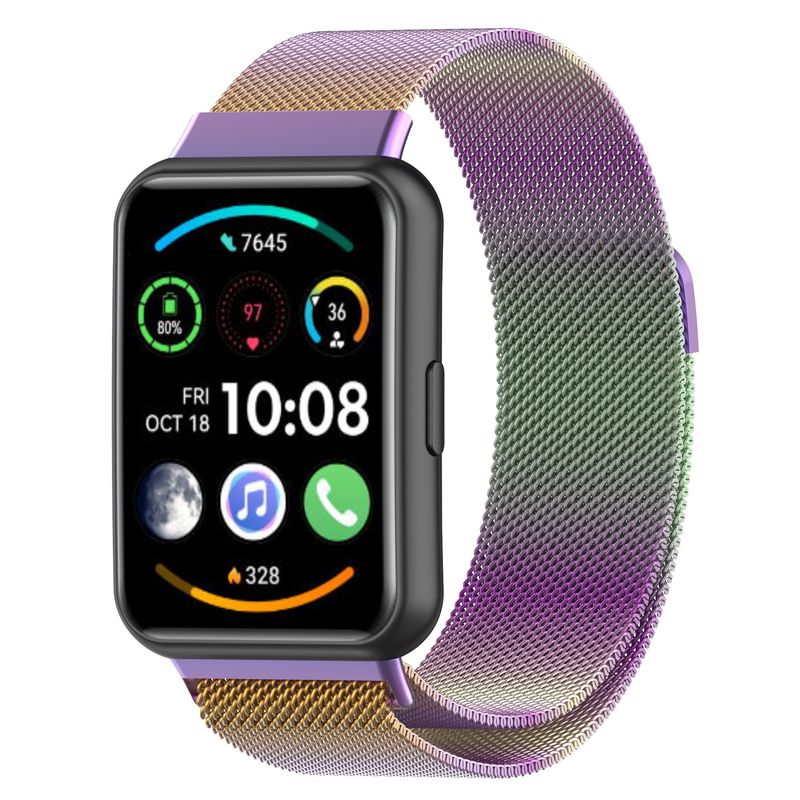 GENERICO - Correas Metalicas Loop Premium Para Huawei Watch Fit 2