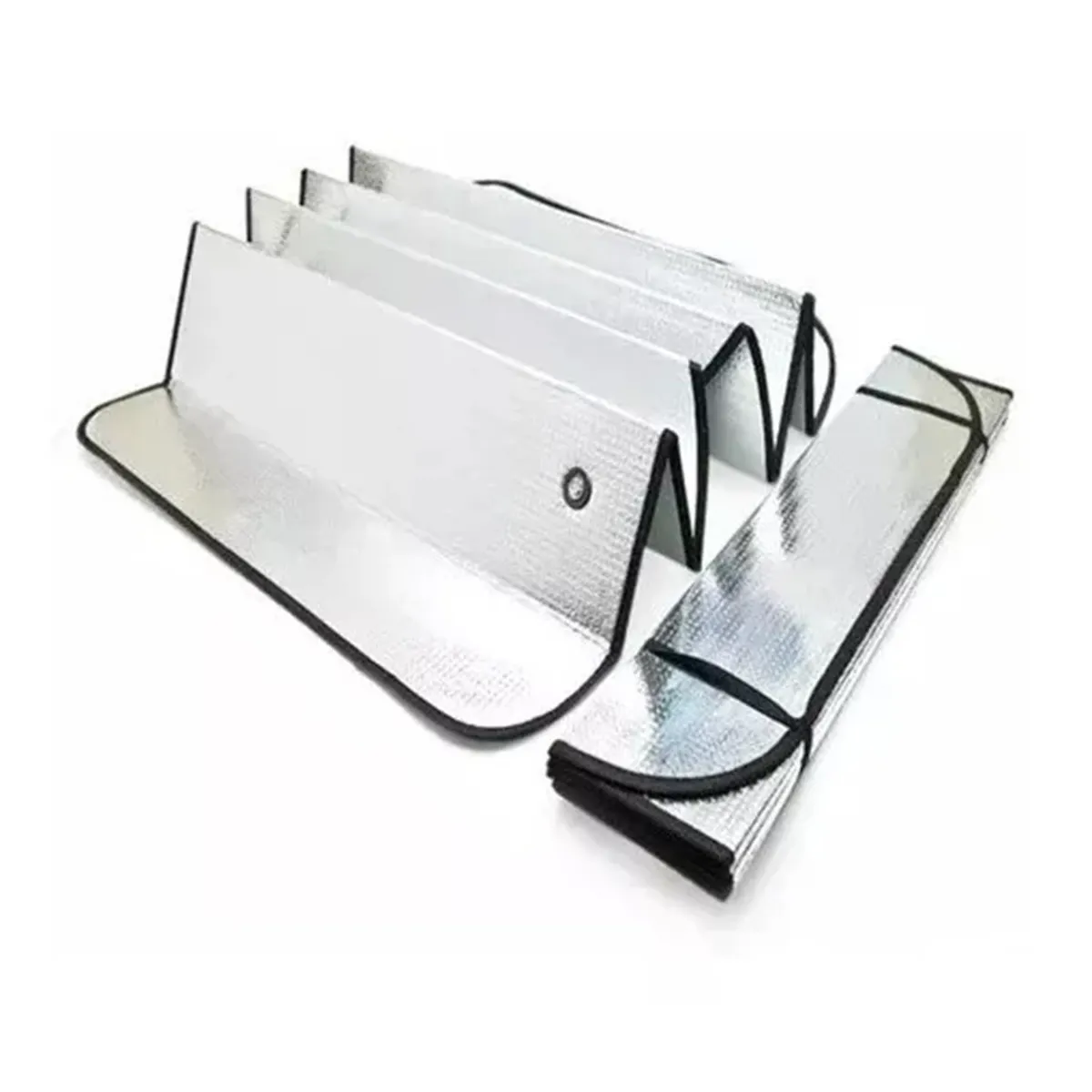 GENERICO - Pack X2 Quitasol Parasol Auto Cubre Sol Protector Parabrisas