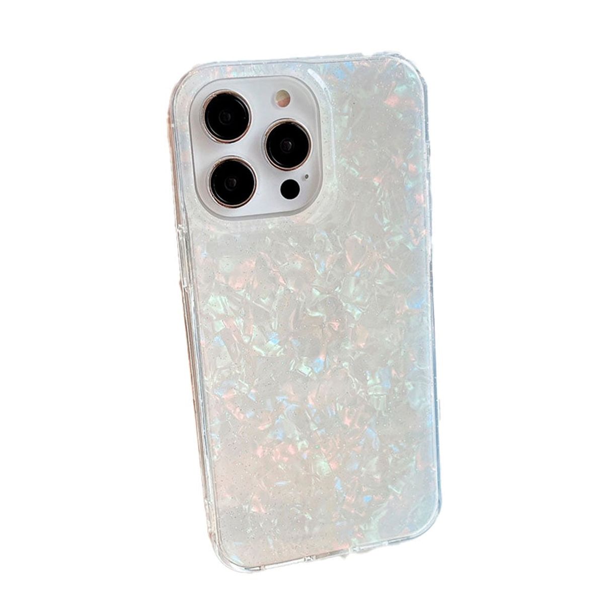 GENERICO - Carcasa Brillante Vanan Para iPhone 16 Pro Blanco