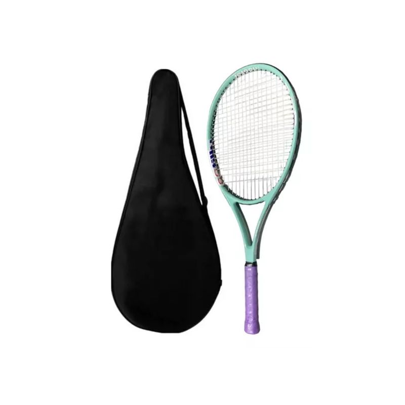 GENERICO - Raqueta De Tennis Adulto Aluminio Raqueta Tennis 69cm+funda