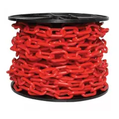 VORTEX - Cadena plástica Roja - 25 metros