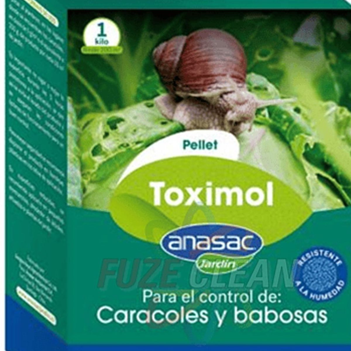 ANASAC - Cebo control caracoles y babosas TOXIMOL PELLET 1Kg