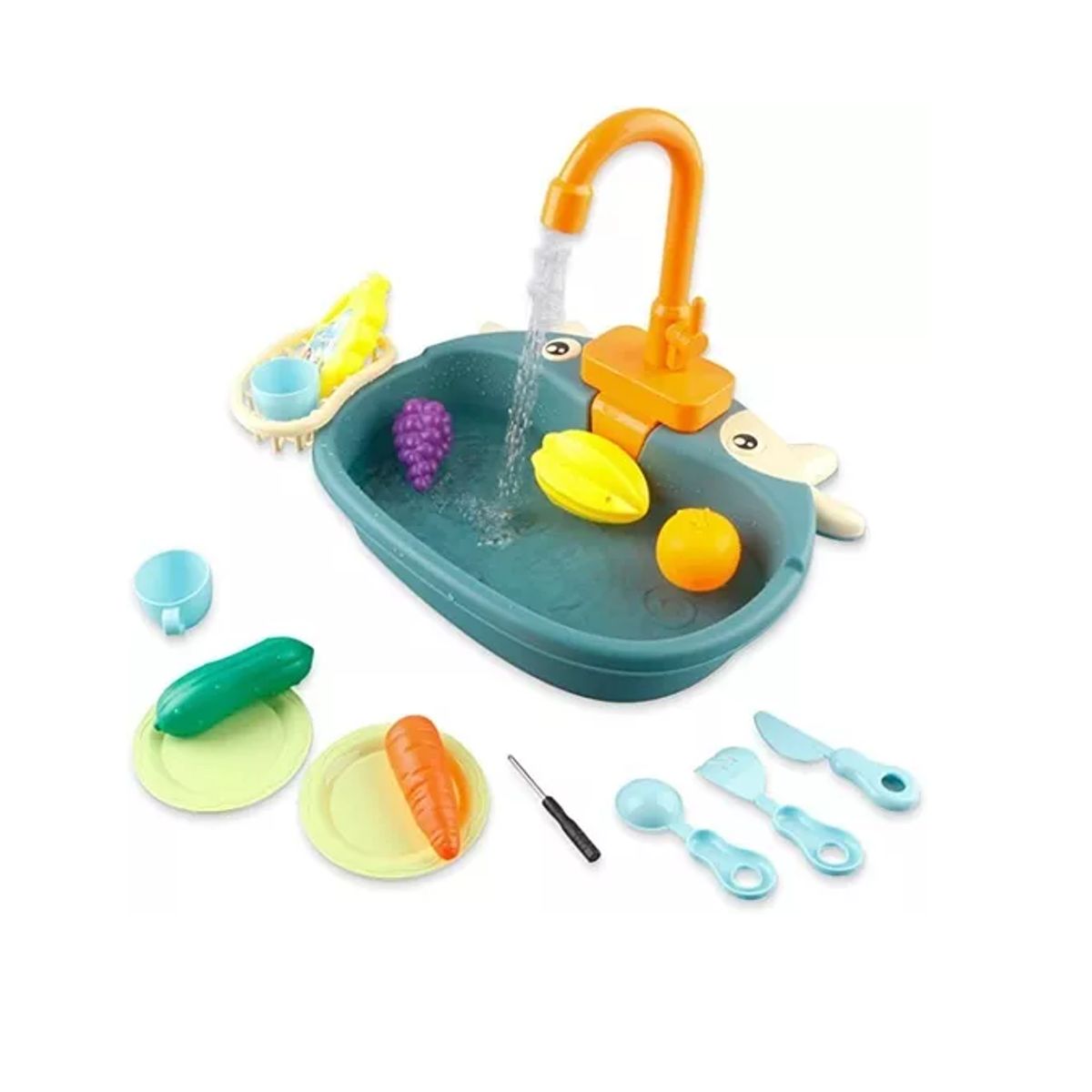 GENERICO - Juguete Infantil Lavavajillas Electrónico Portátil Diseño