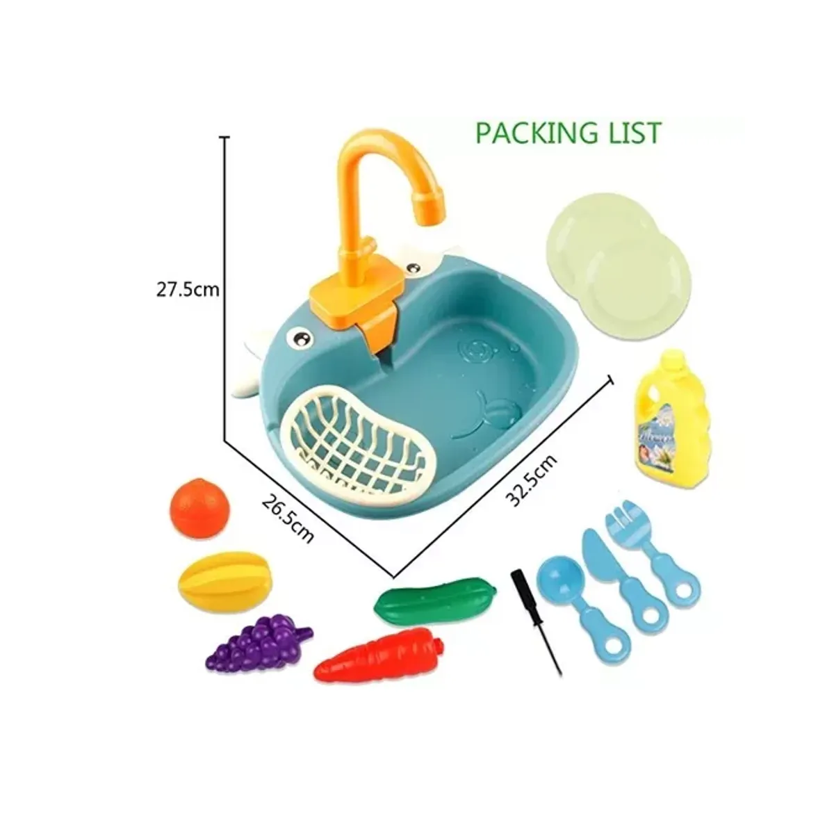 GENERICO - Juguete Infantil Lavavajillas Electrónico Portátil Diseño