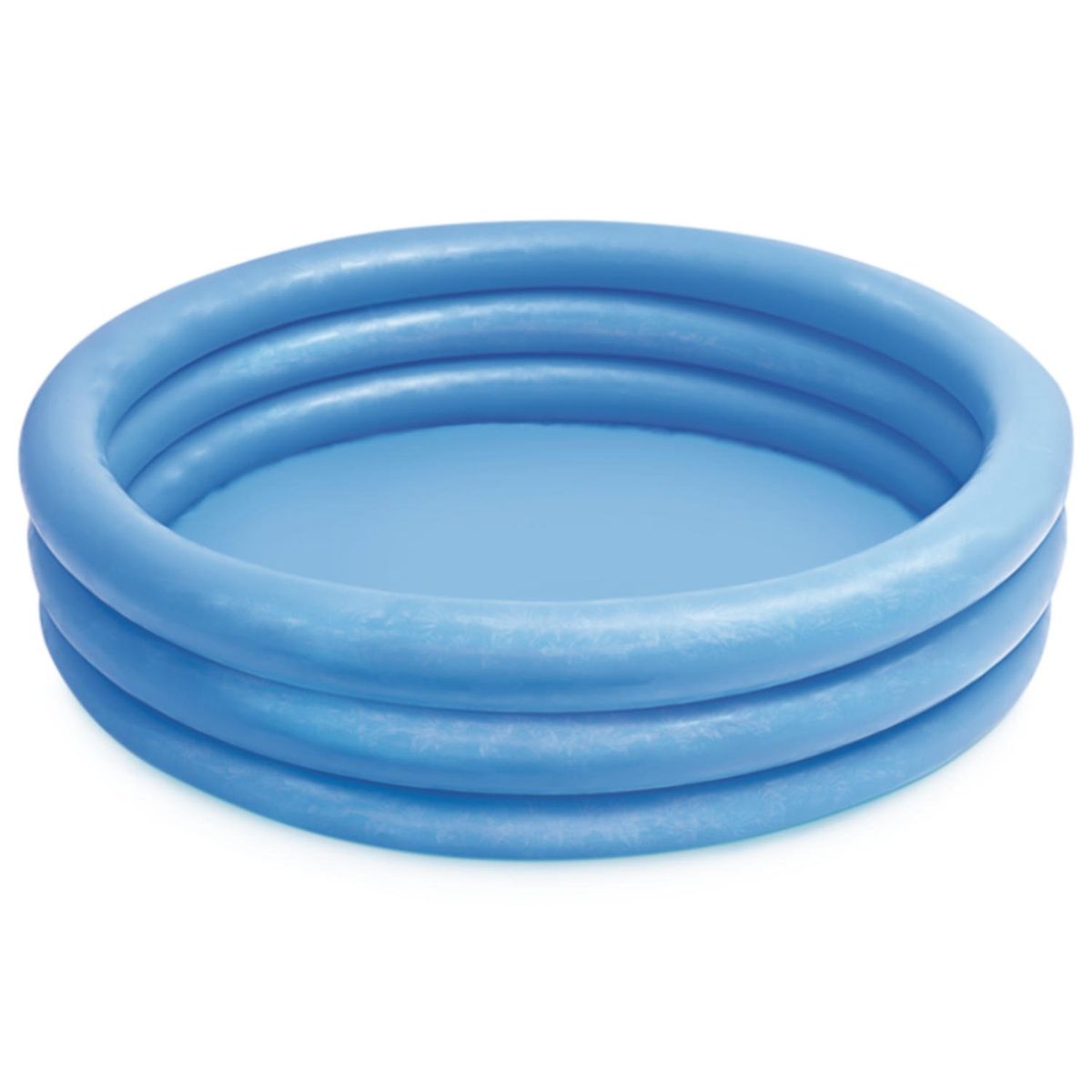 INTEX - Piscina Inflable Infantil INTEX 3 Anillos, 114 x 25 cm, Azul