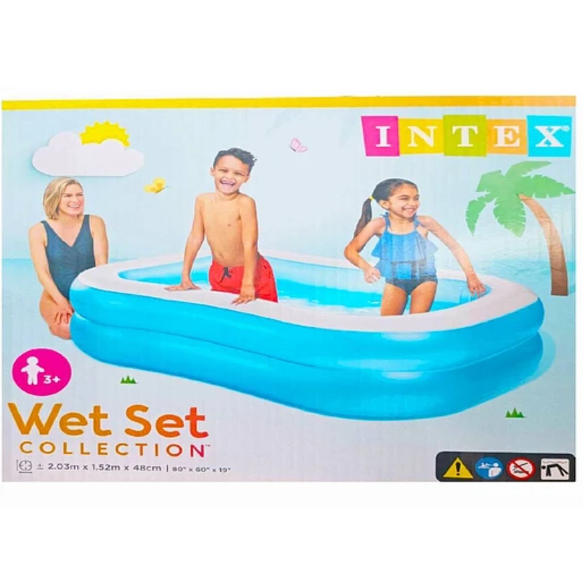 KIDSCOOL - Piscina Inflable Aqua Rec