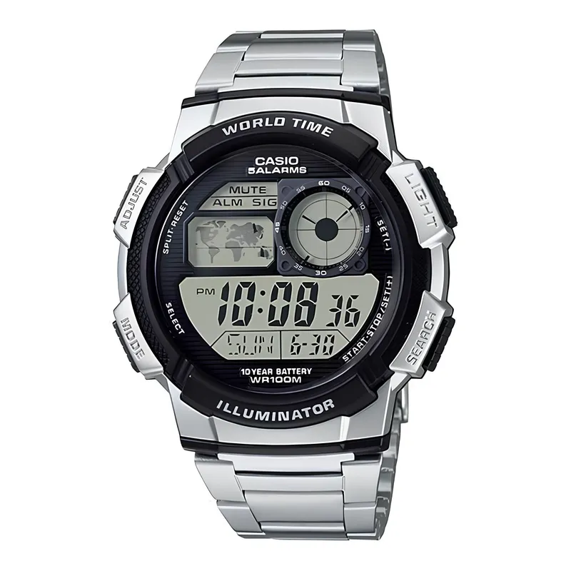 CASIO - Reloj Ae-1000wd-1av Hombre Digital Metal CASIO