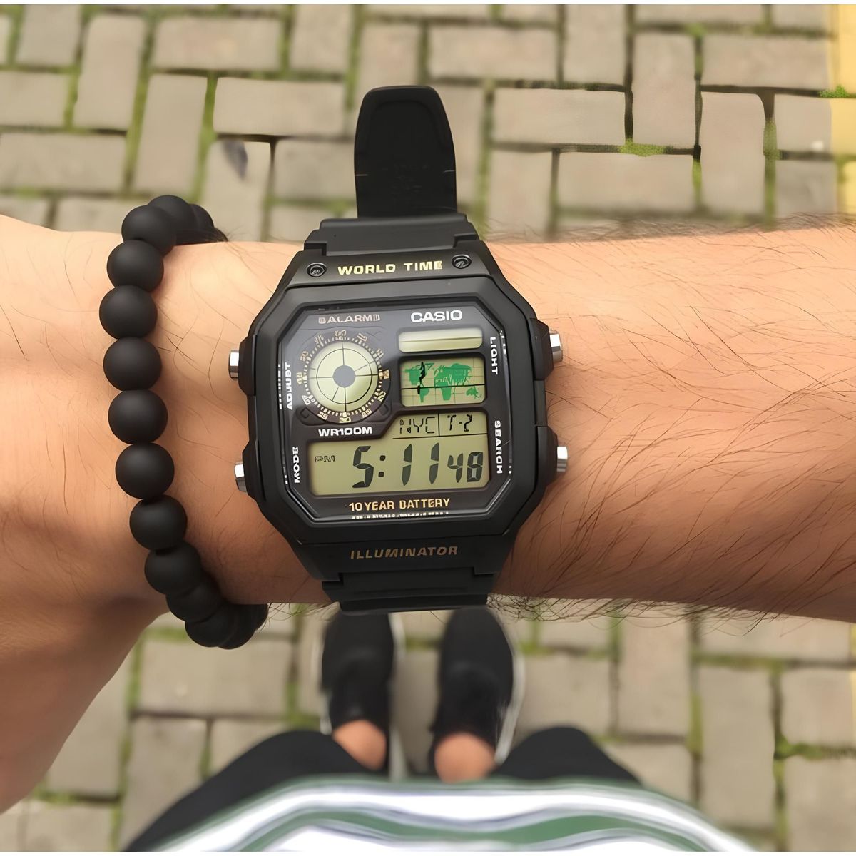 CASIO - Reloj Ae-1200wh-1bv Hombre Digital Resina CASIO