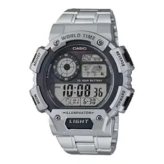 CASIO - Reloj Ae-1400whd-1av Hombre Digital Metal