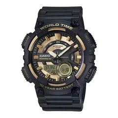 CASIO - Reloj Aeq-110bw-9av Hombre Analogo Digital Resina
