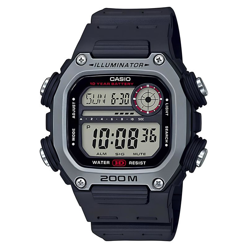 CASIO - Reloj Dw-291h-1av Hombre Digital Resina CASIO