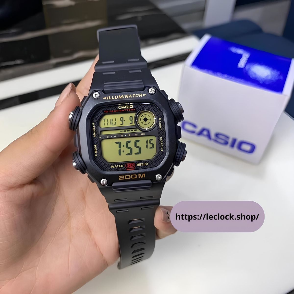 CASIO - Reloj Dw-291h-9av Hombre Digital Resina CASIO