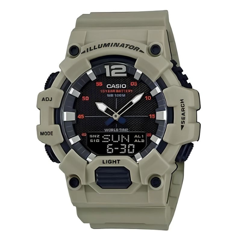 CASIO - Reloj Hdc-700-3a3v Hombre Analogo Digital Resina CASIO