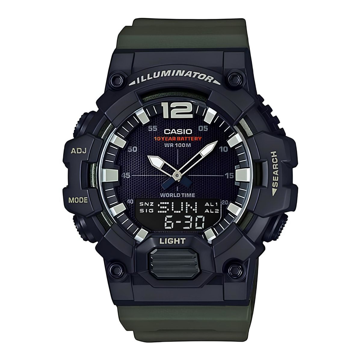 CASIO - Reloj Hdc-700-3av Hombre Analogo Digital Resina CASIO