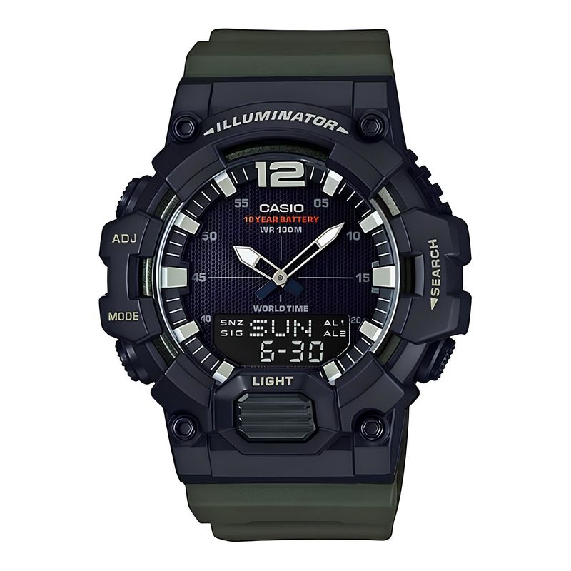 CASIO - Reloj Hdc-700-3av Hombre Analogo Digital Resina CASIO