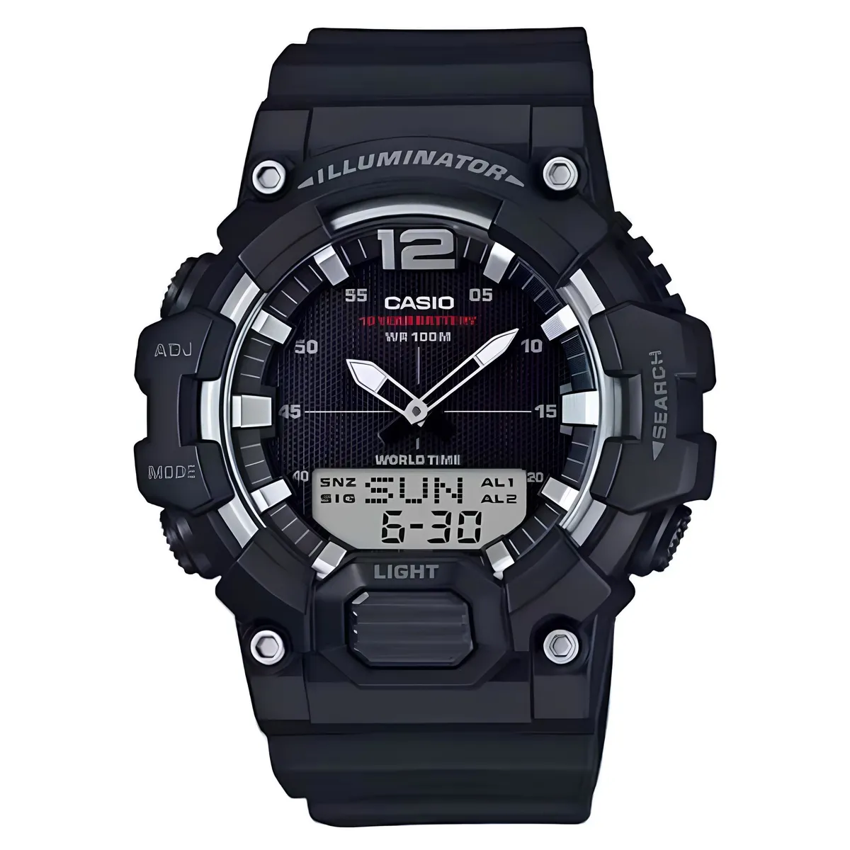 CASIO - Reloj Hdc-700-1av Hombre Analogo Digital Resina CASIO
