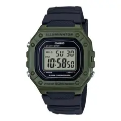 CASIO - Reloj W-218h-3av Hombre Digital Resina