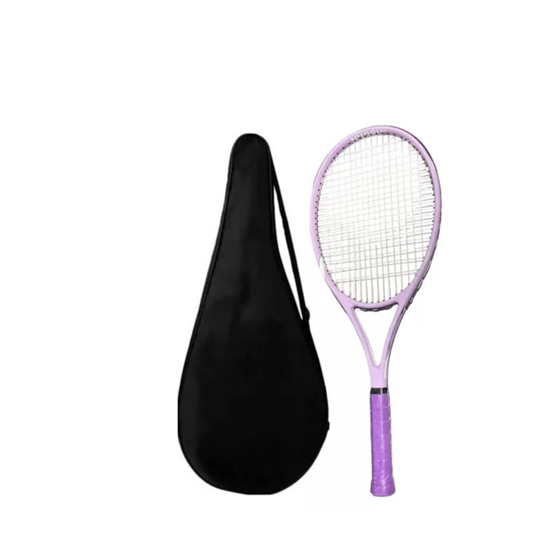 GENERICO - Raqueta De Tennis Adulto Aluminio Raqueta Tennis 69cm+funda