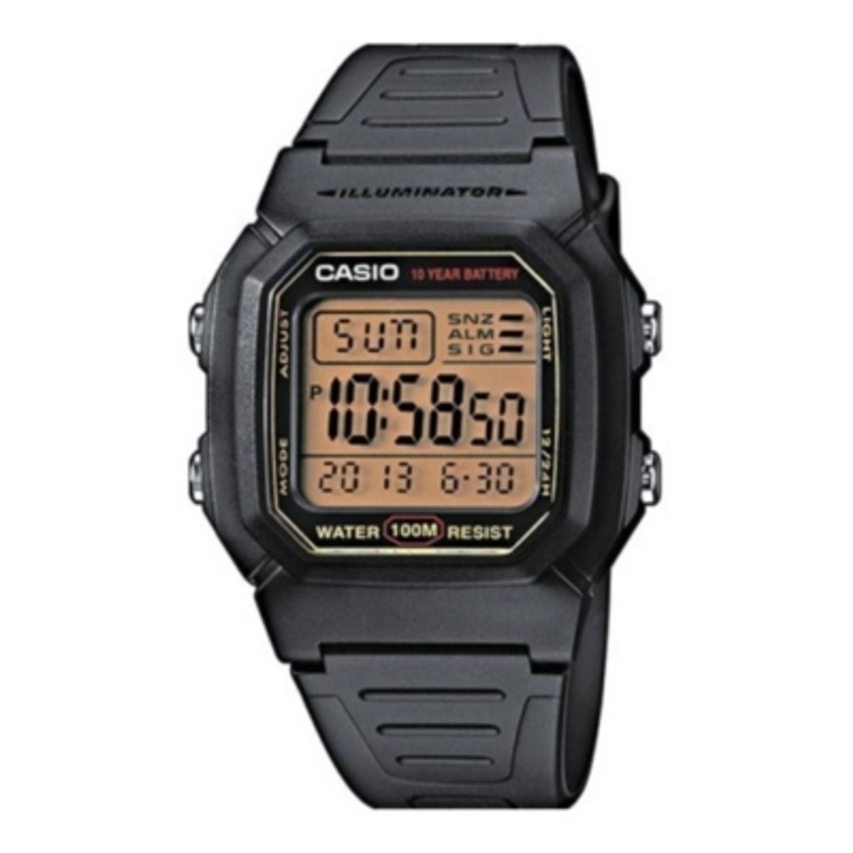 CASIO - Reloj W-800hg-9av Hombre Digital Resina CASIO
