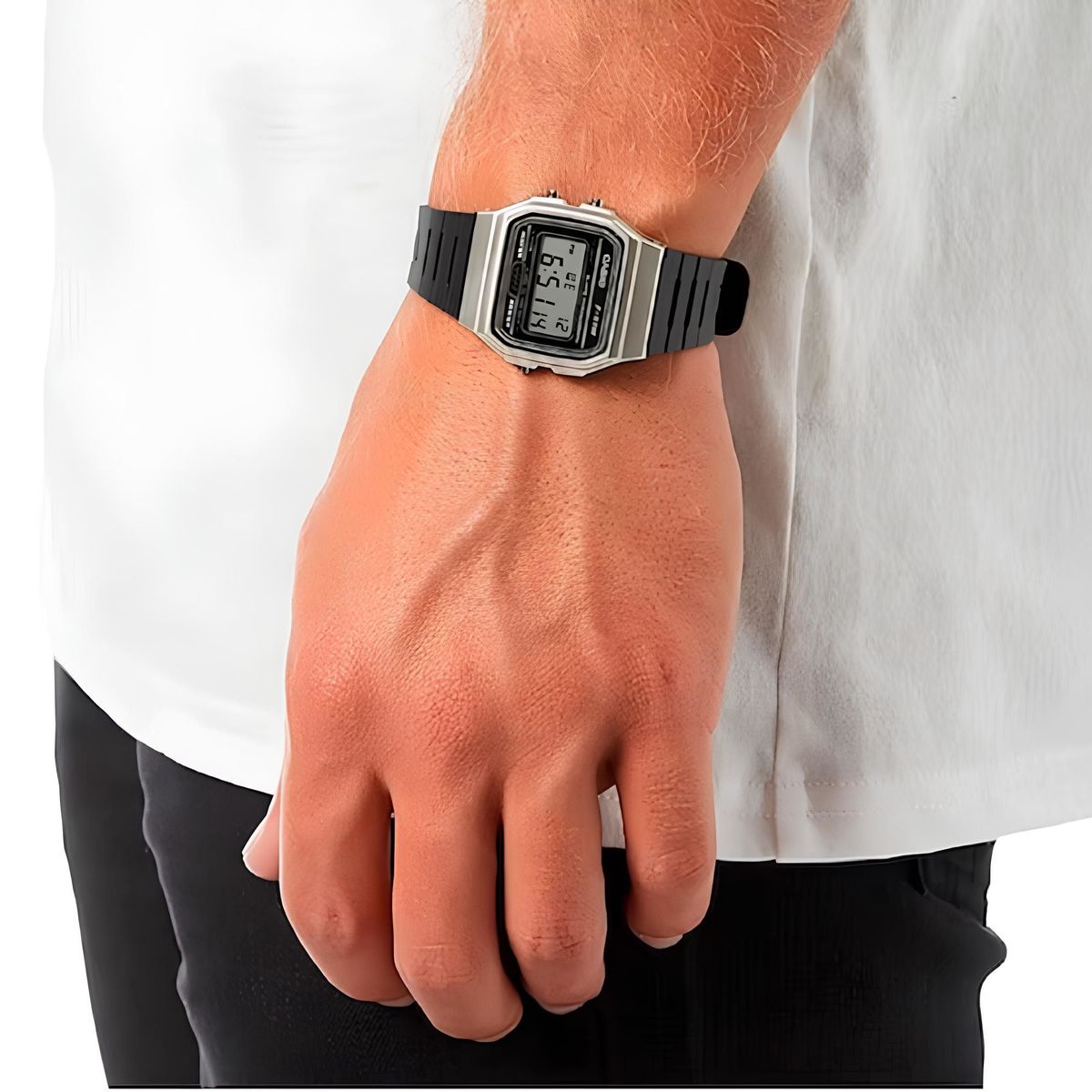 CASIO - Reloj F-91wm-7a Hombre Digital Resina CASIO
