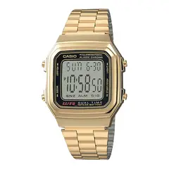 CASIO - Reloj A-178wga-1 Hombre Digital Metal