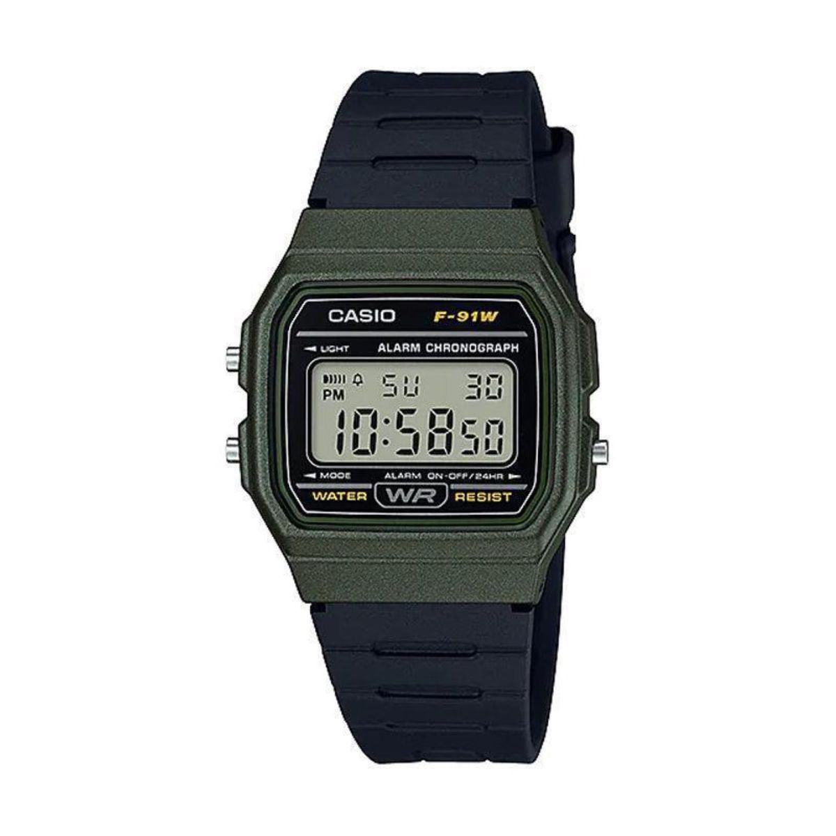 CASIO - Reloj F-91wm-3a Hombre Digital Resina CASIO
