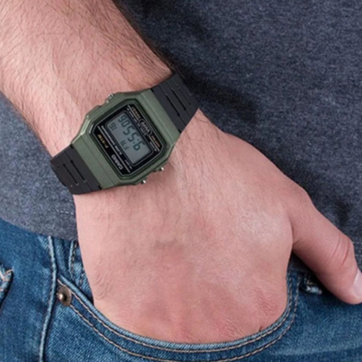CASIO - Reloj F-91wm-3a Hombre Digital Resina CASIO